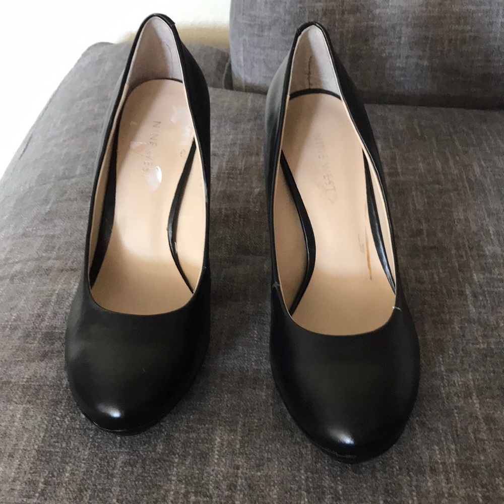 Nine West black heels